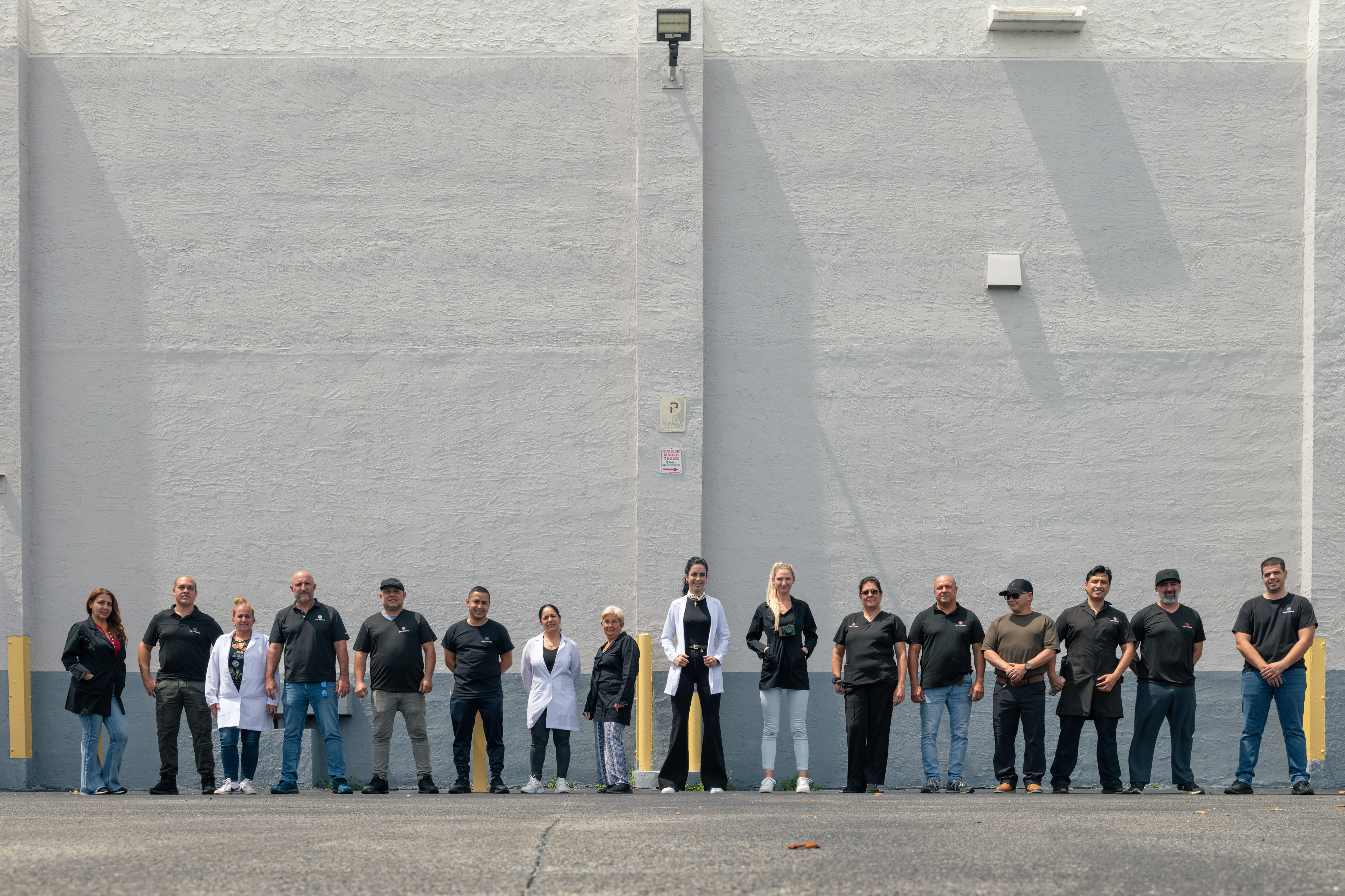 The Manufacture US team outside the Doral, Florida CNC machine shop